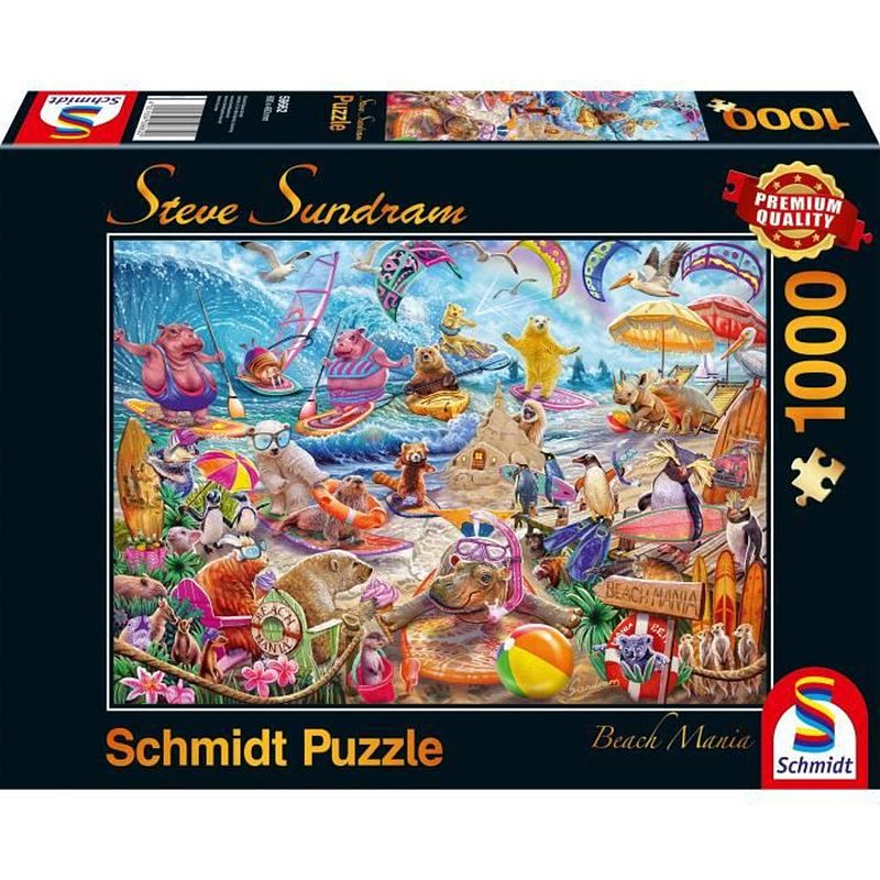 Foto van Schmidt spiele beach mania-puzzel, 1000 stuks