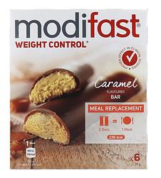 Foto van Modifast weight control reep caramel