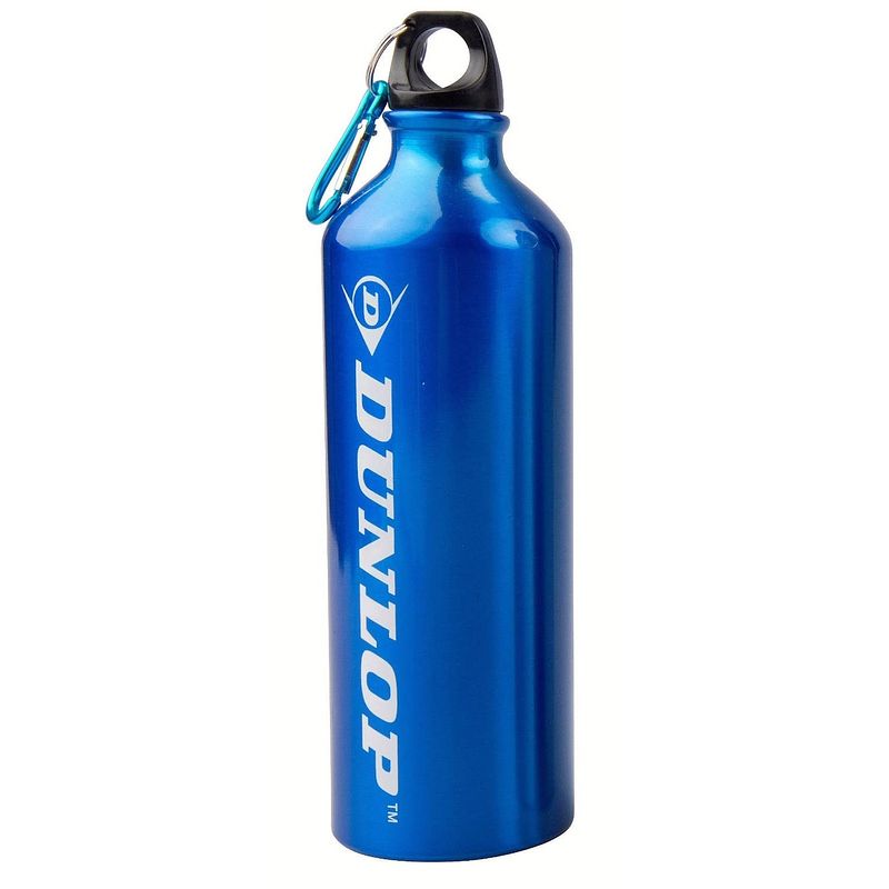 Foto van Dunlop drinkfles aluminium blauw 750 ml