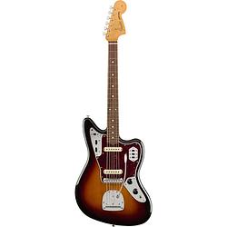 Foto van Fender vintera 60s jaguar 3-tone sunburst pf met gigbag