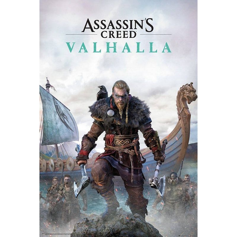 Foto van Gbeye assassins creed valhalla standard edition poster 61x91,5cm