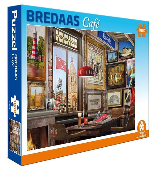 Foto van Bredaas café puzzel 1000 stukjes
