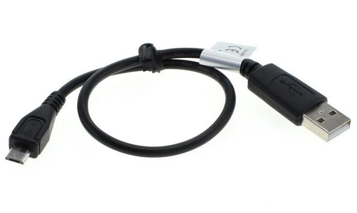 Foto van Usb kabel - usb naar micro-usb - 30cm