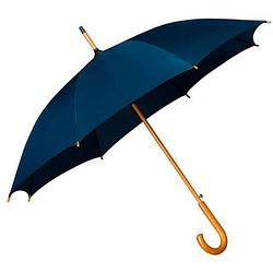Foto van Paraplu met houten handvat - paraplu'ss - houten paraplu - kwaliteit paraplu
