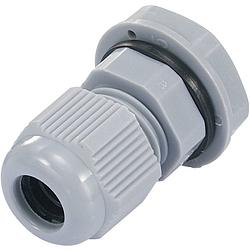 Foto van Tru components 1593321 wartel pg29 polyamide zilver-grijs (ral 7001) 1 stuk(s)