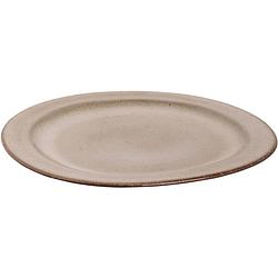 Foto van Palmer bord earth 28 cm bruin stoneware 1 stuk(s)