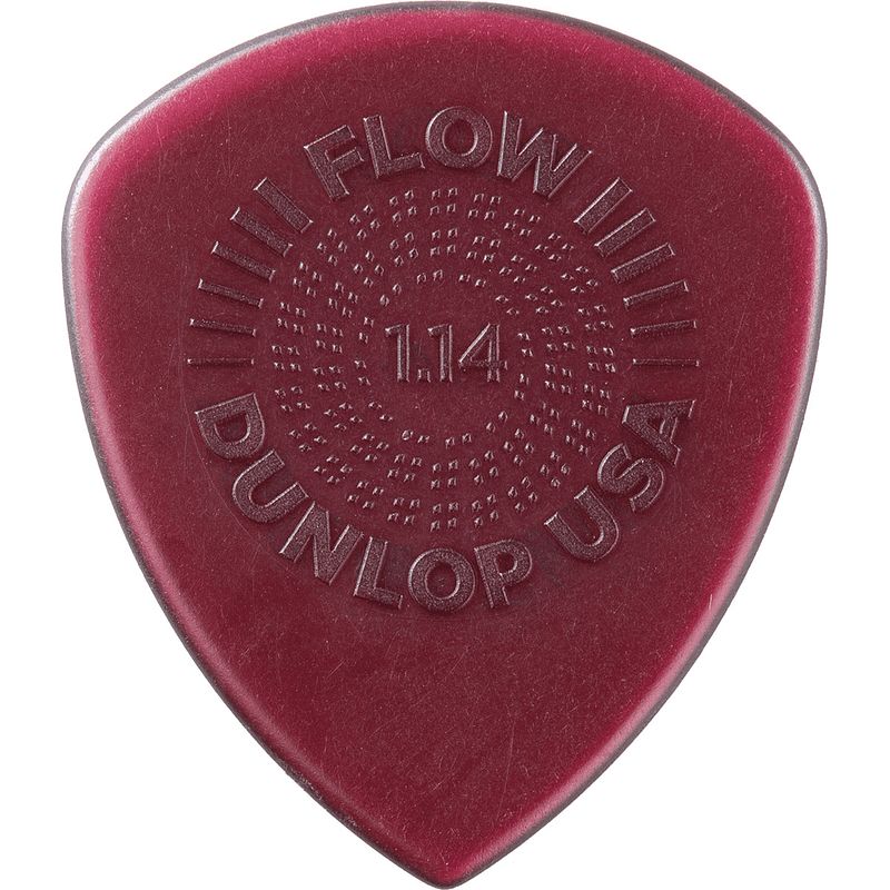 Foto van Dunlop 549p114 flow grip 1.14 mm plectrumset (6 stuks)