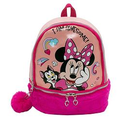 Foto van Disney rugzak minnie mouse meisjes 5 liter pvc/pluche roze