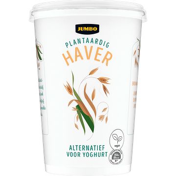 Foto van Jumbo plantaardige variatie op yoghurt haverr 400g