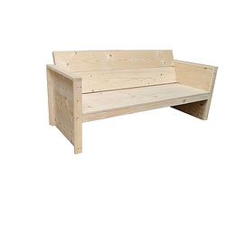 Foto van Wood4you - tuinbank ameland - 'sdoe het zelf's bouwpakket vurenhout 152lx72hx57d cm