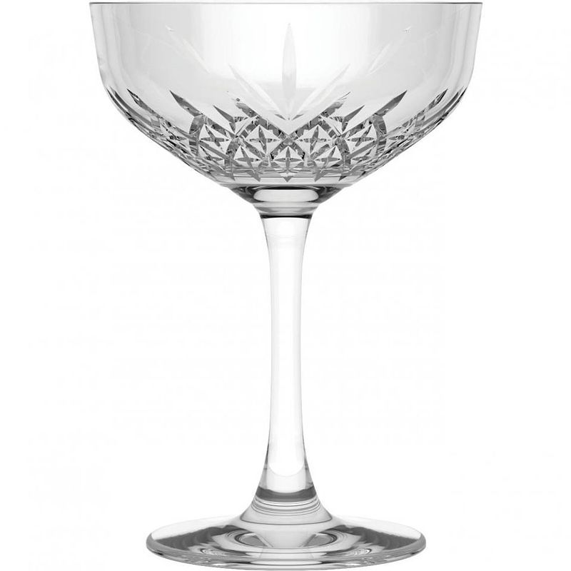 Foto van Pasabahce timeless champagnecoupes - 27 cl - 6 stuks