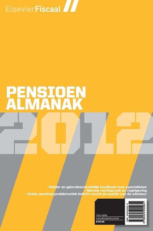 Foto van Pensioen almanak - ebook (9789035250550)