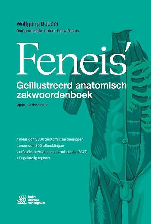 Foto van Feneis' geïllustreerd anatomisch zakwoordenboek - wolfgang dauber - paperback (9789036826846)