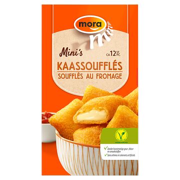 Foto van Mora mini's mini kaassouffles 12 x 25g bij jumbo