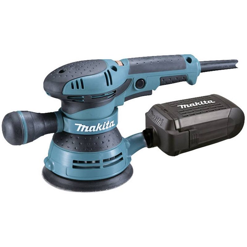 Foto van Makita makita bo5041j excentrische schuurmachine 300 w ø 125 mm