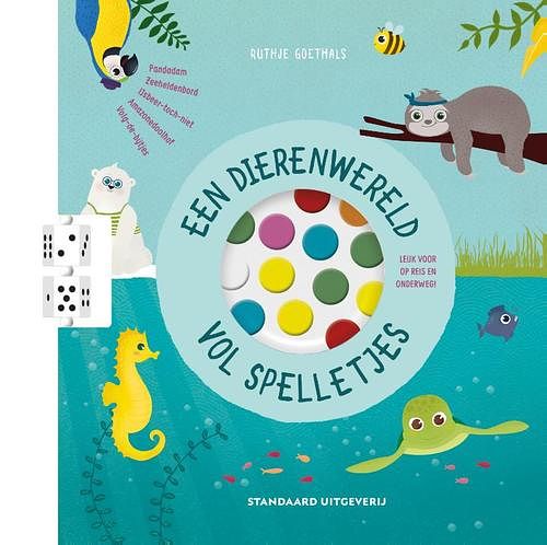 Foto van Een dierenwereld vol spelletjes - ruthje goethals - hardcover (9789002270383)