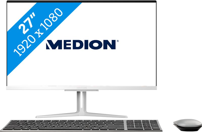 Foto van Medion e27401-i3-512f8 all-in-one