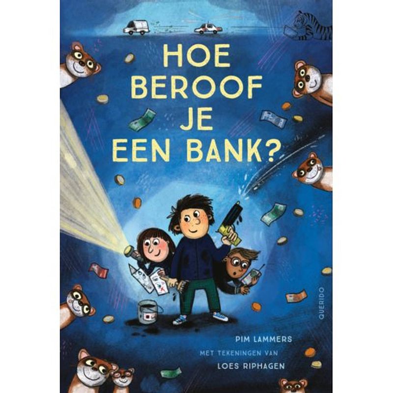 Foto van Hoe beroof je een bank? - tijgerlezen