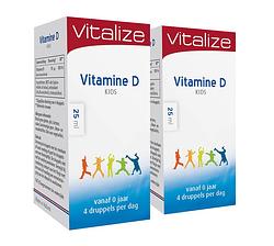 Foto van Vitalize vitamine d kids voordeelverpakking