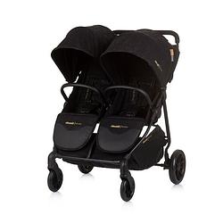 Foto van Chipolino top stars opvouwbare buggy voor 2 kids obsidian