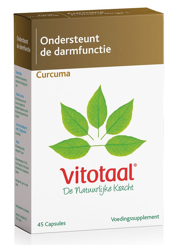 Foto van Vitotaal curcuma capsules