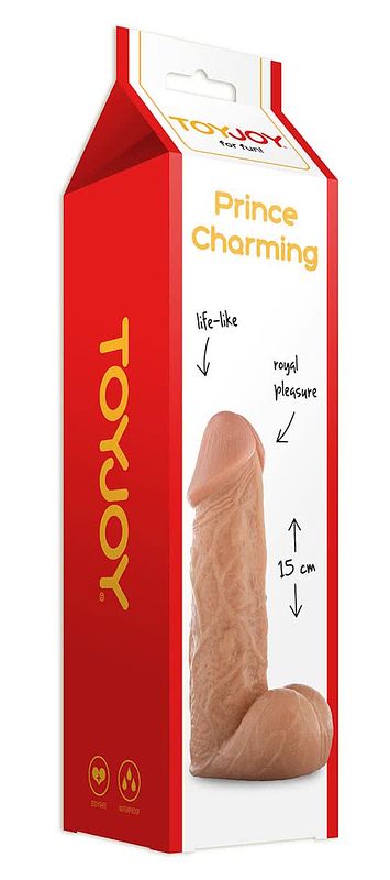 Foto van Toyjoy dildo prince charming 15cm