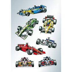 Foto van 21x raceauto/formule 1 stickers - stickers