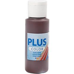 Foto van Packlinq plus color acrylverf. chocolate. 60 ml/ 1 fles