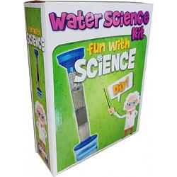 Foto van Free and easy waterkundekit fun with science steen blauw 15-delig