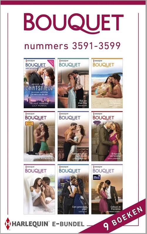 Foto van Bouquet e-bundel nummers 3591-3599 (9-in-1) - carole mortimer - ebook (9789402510409)