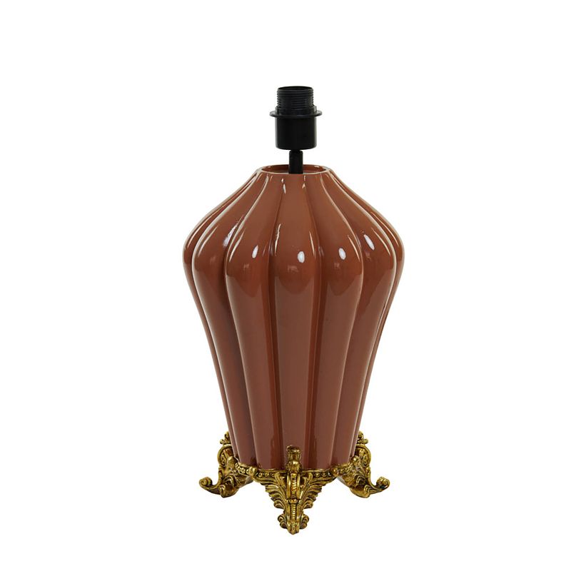 Foto van Light & living - lampvoet sayang - 24x24x46 - oranje