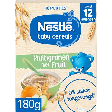 Foto van Nestle baby cereals multigranen met fruit vanaf 12 maanden 180g bij jumbo