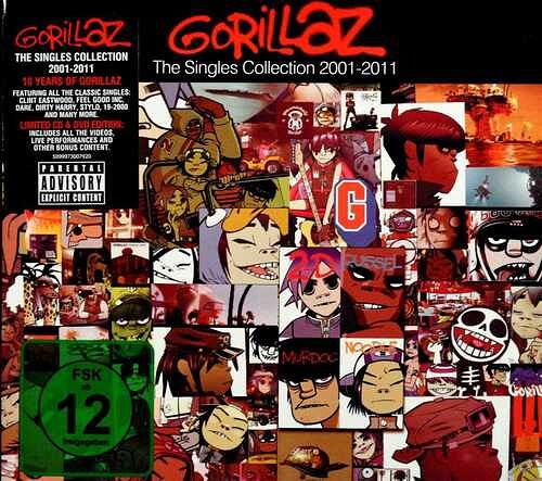 Foto van Gorillaz - the singles collection 2001-2011 (cd + dvd) - cd+dvd (5099973007920)