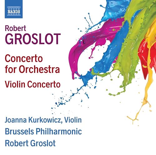 Foto van Groslot: concerto for orchestra - violin concerto - cd (0747313380879)