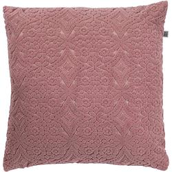 Foto van Dutch decor babet - kussenhoes pruim 45x45 cm - roze - paars