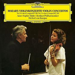 Foto van Mozart: violin concertos 3 & 5 - lp (0028947963332)