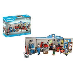 Foto van Playmobil 60s vespa garage 71620