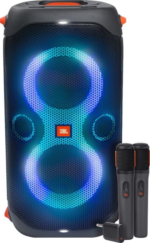 Foto van Jbl partybox 110 + draadloze microfoonset