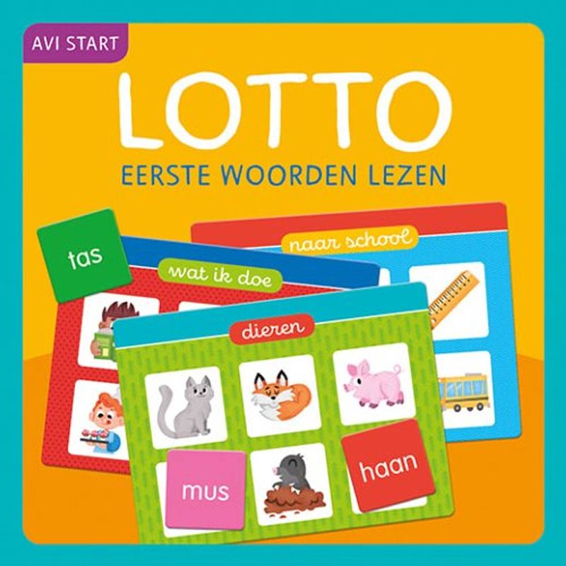 Foto van Lotto eerste woorden lezen