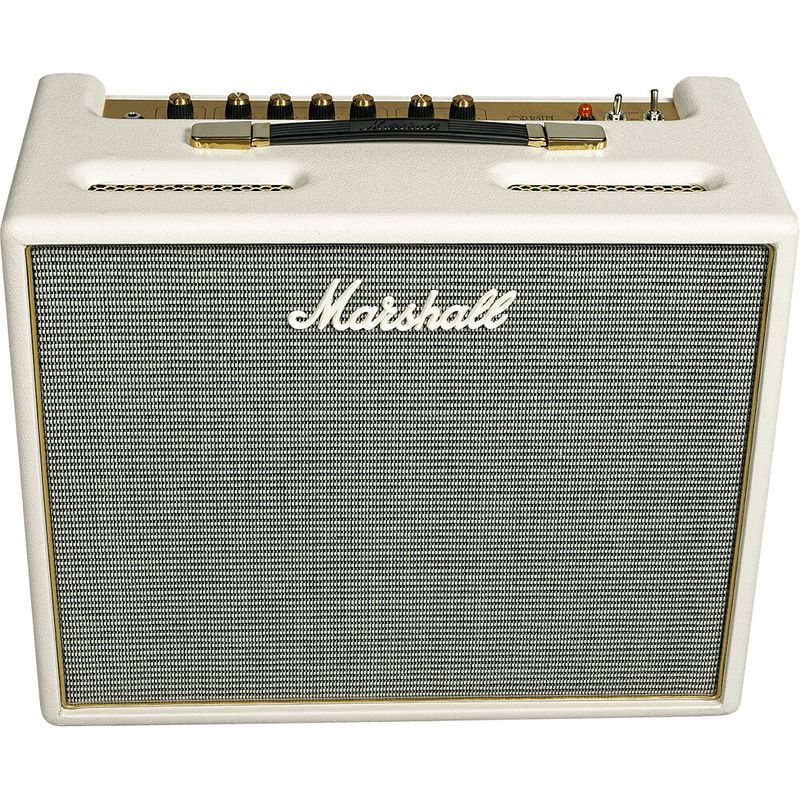 Foto van Marshall ori20cd1 origin20c cream levant 20 watt 1x10 buizen gitaarversterker combo