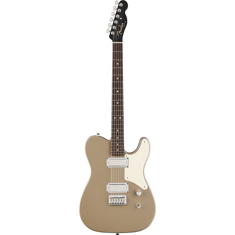 Foto van Fender american professional ii cabronita telecaster rw shoreline gold elektrische gitaar met koffer