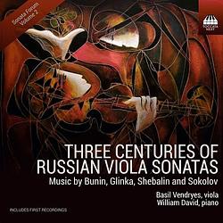 Foto van Three centuries of russian viola sonatas - cd (5060640070141)