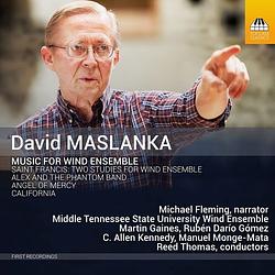 Foto van David maslanka: music for wind ensemble - cd (5060113445636)