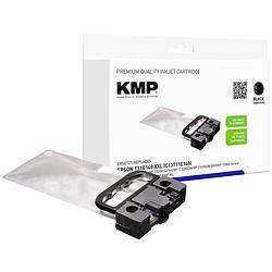Foto van Kmp inktcartridge vervangt epson t11e140xxl compatibel single zwart 1664,4201 1664,4201