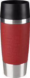 Foto van Tefal travel mug 0,36 liter rvs/rood