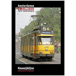 Foto van Nieuwezijdslijnen - amsterdamse tramlijnen 1975 -