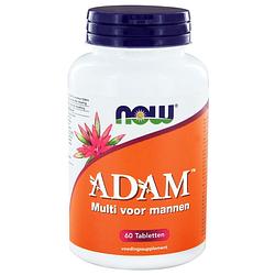 Foto van Now adam multivitamine voor mannen tabletten