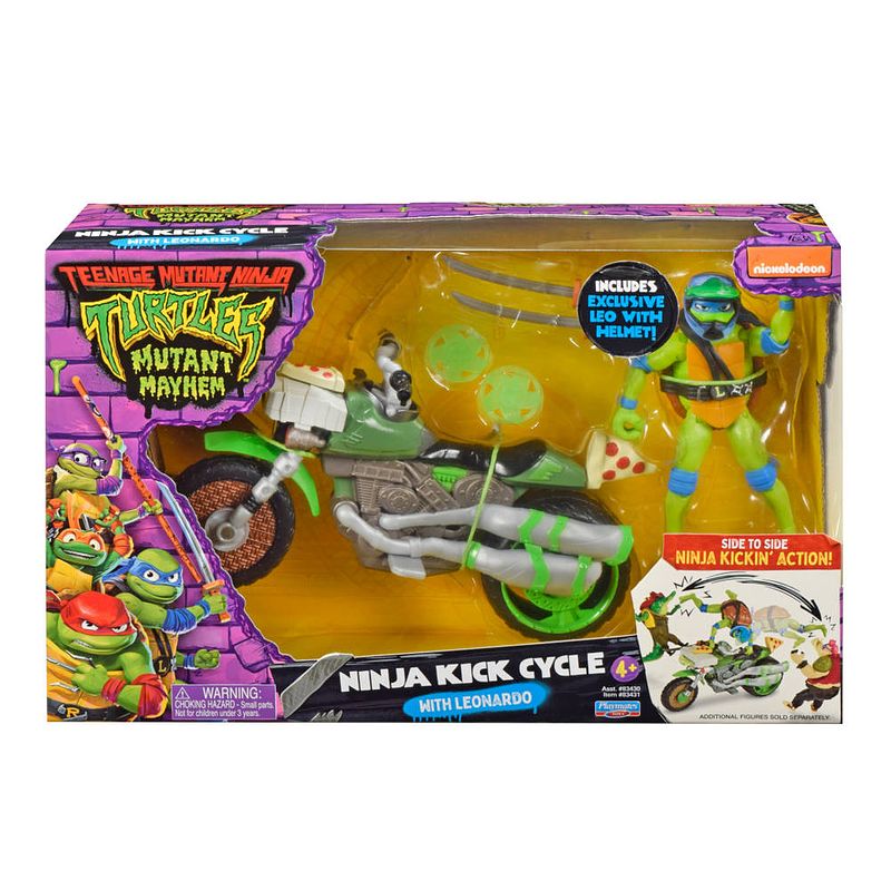 Foto van Teenage mutant ninja turtles mutant mayhem ninja kick motor