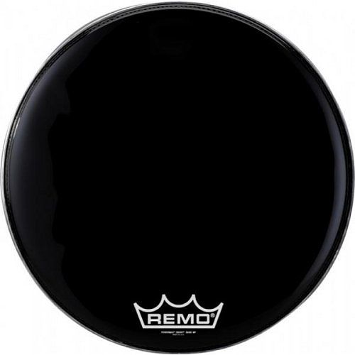 Foto van Remo pm-1426-mp 26 inch powermax ebony marching bassdrumvel