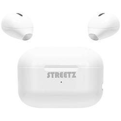 Foto van Streetz tws-114 in ear headset bluetooth stereo wit indicator voor batterijstatus, headset, oplaadbox, volumeregeling, touchbesturing